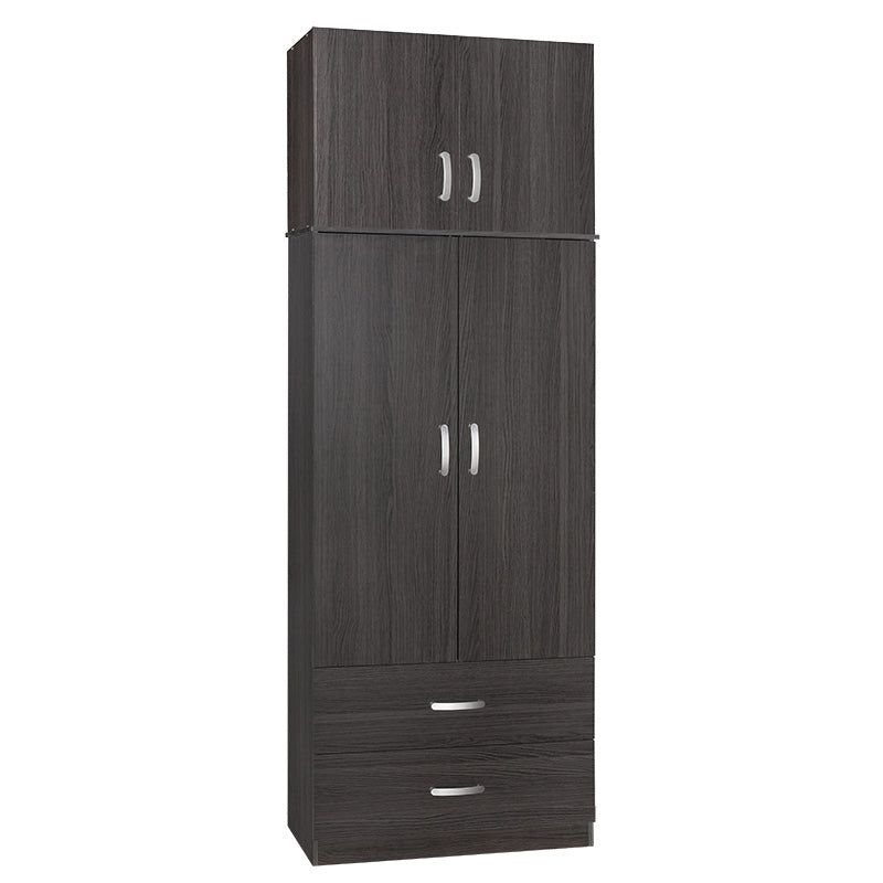 Dulap cu 2 uși și cabinet Zelia 79x42x240cm