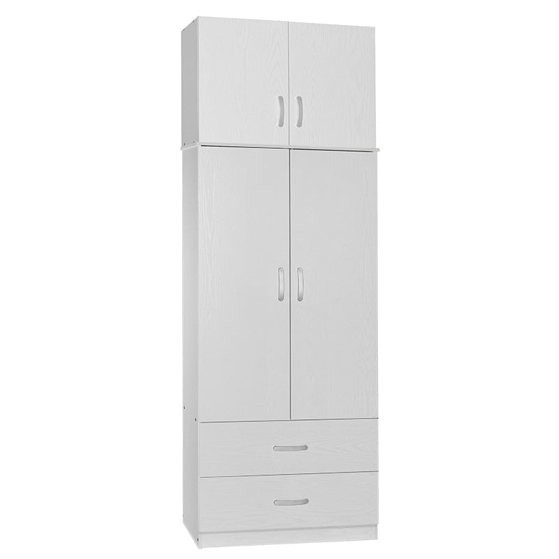 Dulap cu 2 uși și cabinet Zelia 79x42x240cm