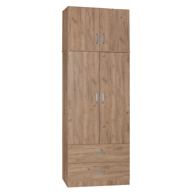 Dulap cu 2 uși și cabinet Zelia 79x42x240cm