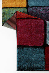 Covor Renkli Kare, Multicolor, 150x100 cm
