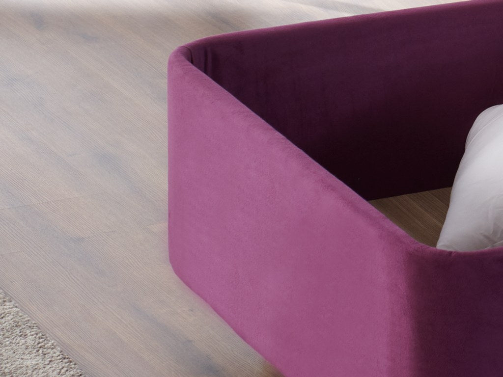 Baza de pat dublu Purple Double, Violet, 160x10x200 cm