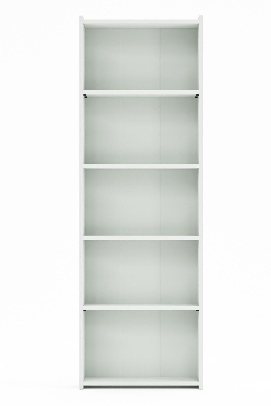 Biblioteca Smart Home, 5 rafturi, 60 x 180x 19 cm