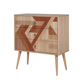 Comoda City Trio Dresser 3, Multicolor, 89x40x80 cm