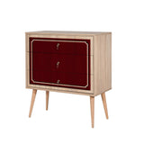 Comoda Trio Dresser 10, Sonoma, 90x40x80 cm