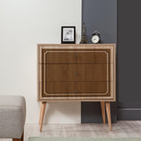 Comoda Trio Dresser 11, Sonoma, 90x40x80 cm