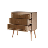 Comoda Trio Dresser 11, Sonoma, 90x40x80 cm