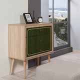 Comoda Trio Dresser 12, Sonoma, 90x40x80 cm