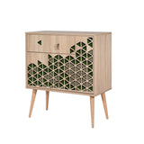 Comoda Trio Dresser 2, Sonoma, 90x40x80 cm