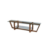 Comoda TV Amalfi - Walnut, Nuc, 35x35x158 cm