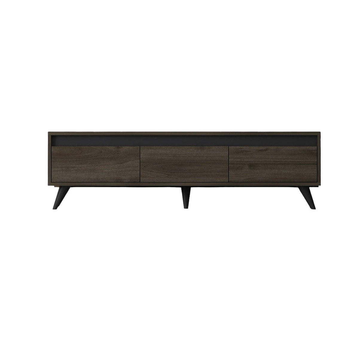 Comoda TV Century - Walnut, Nuc, 45x30x150 cm