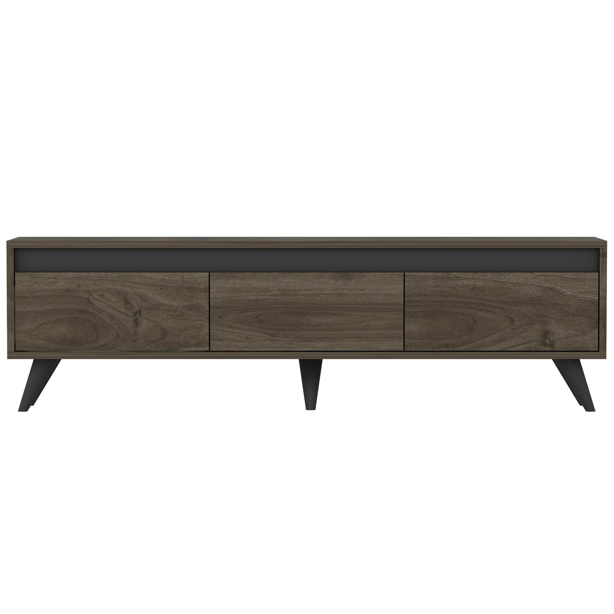 Comoda TV Century - Walnut, Nuc, 45x30x150 cm