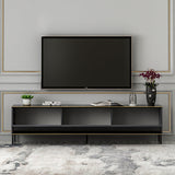 COMODA TV Imaj - Anthracite, Gri, 180x45x35 cm