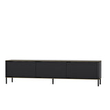 COMODA TV Imaj - Anthracite, Gri, 180x45x35 cm