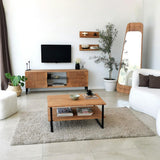 Comoda TV Lidya - Oak, Stejar, 40x30x150 cm