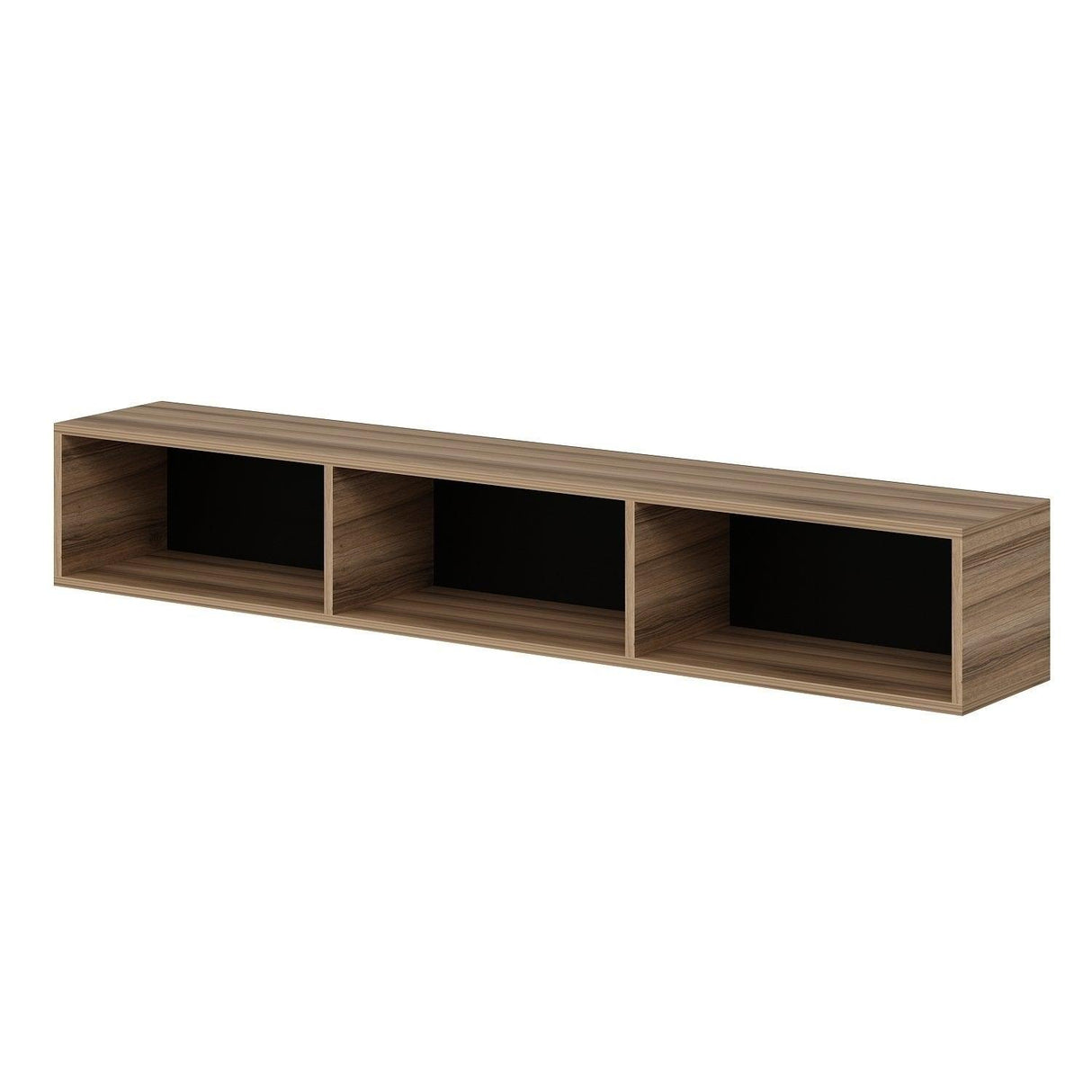 Comoda TV Rigel - Walnut, Nuc, 180x30x32 cm