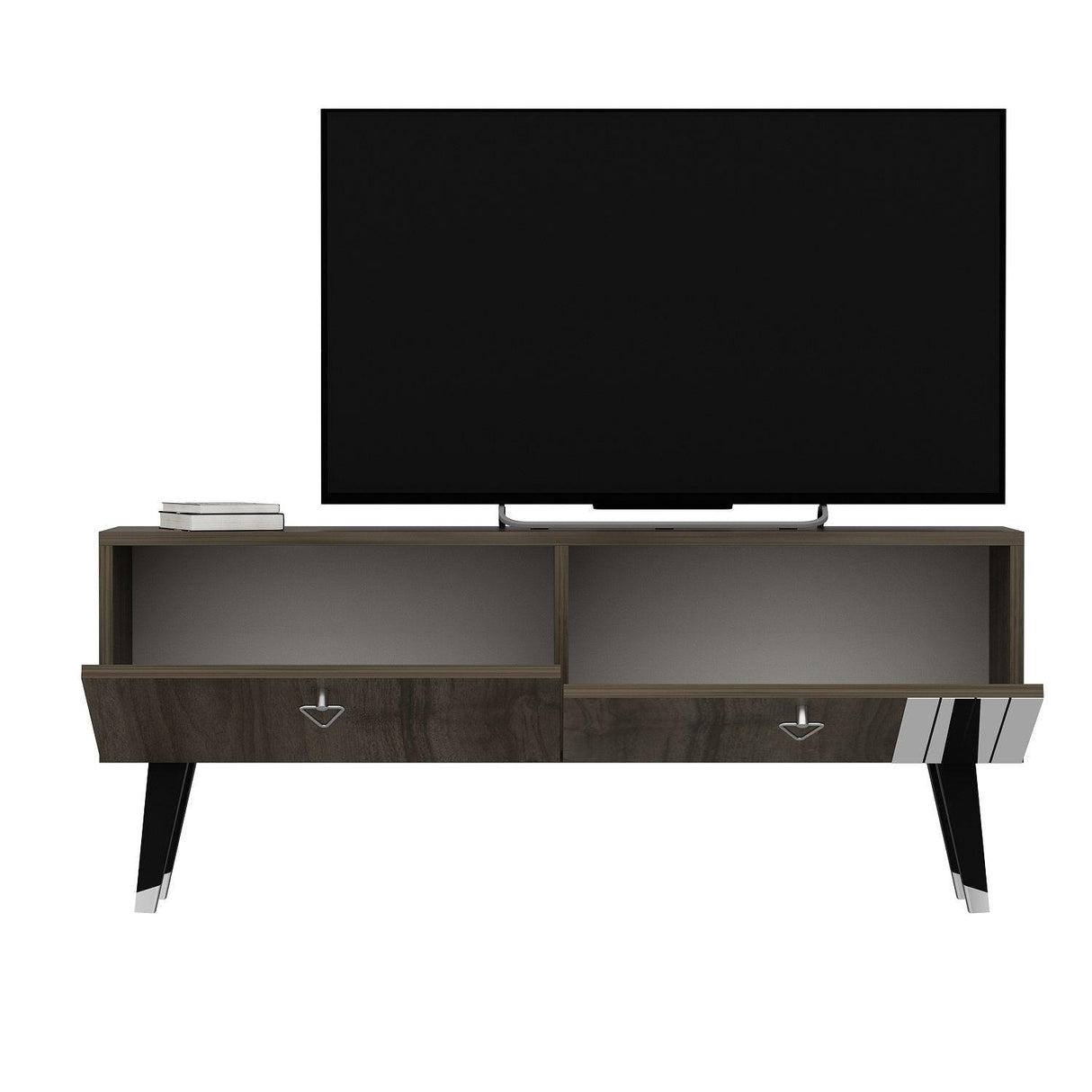 Comoda TV Tarab - Walnut, Nuc, 50x30x120 cm