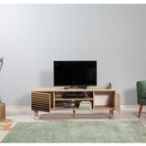 COMODA TV Truva -  TV Stand 11, Stejar Sonoma, 50x40x140 cm