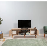 COMODA TV Truva -  TV Stand 11, Stejar Sonoma, 50x40x140 cm