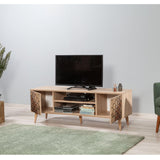 COMODA TV Truva -  TV Stand 14, Stejar Sonoma, 50x40x140 cm