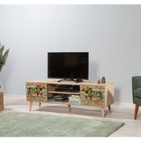 COMODA TV Truva -  TV Stand 17, Stejar Sonoma, 50x40x140 cm