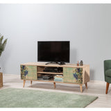 COMODA TV Truva -  TV Stand 4, Stejar Sonoma, 50x40x140 cm