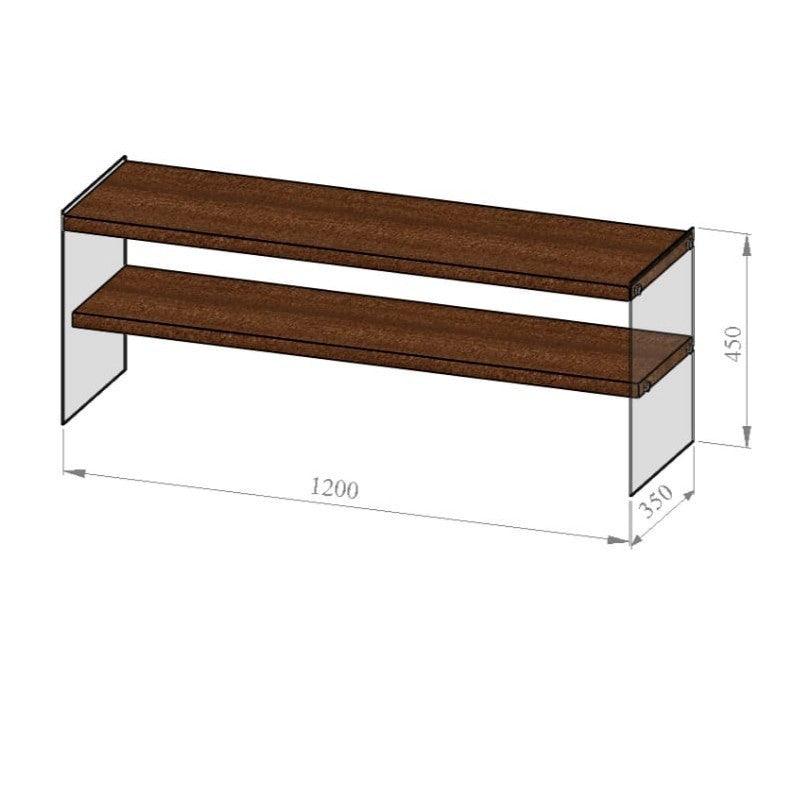 Comoda TV TV100, Nuc, 35x45x120 cm