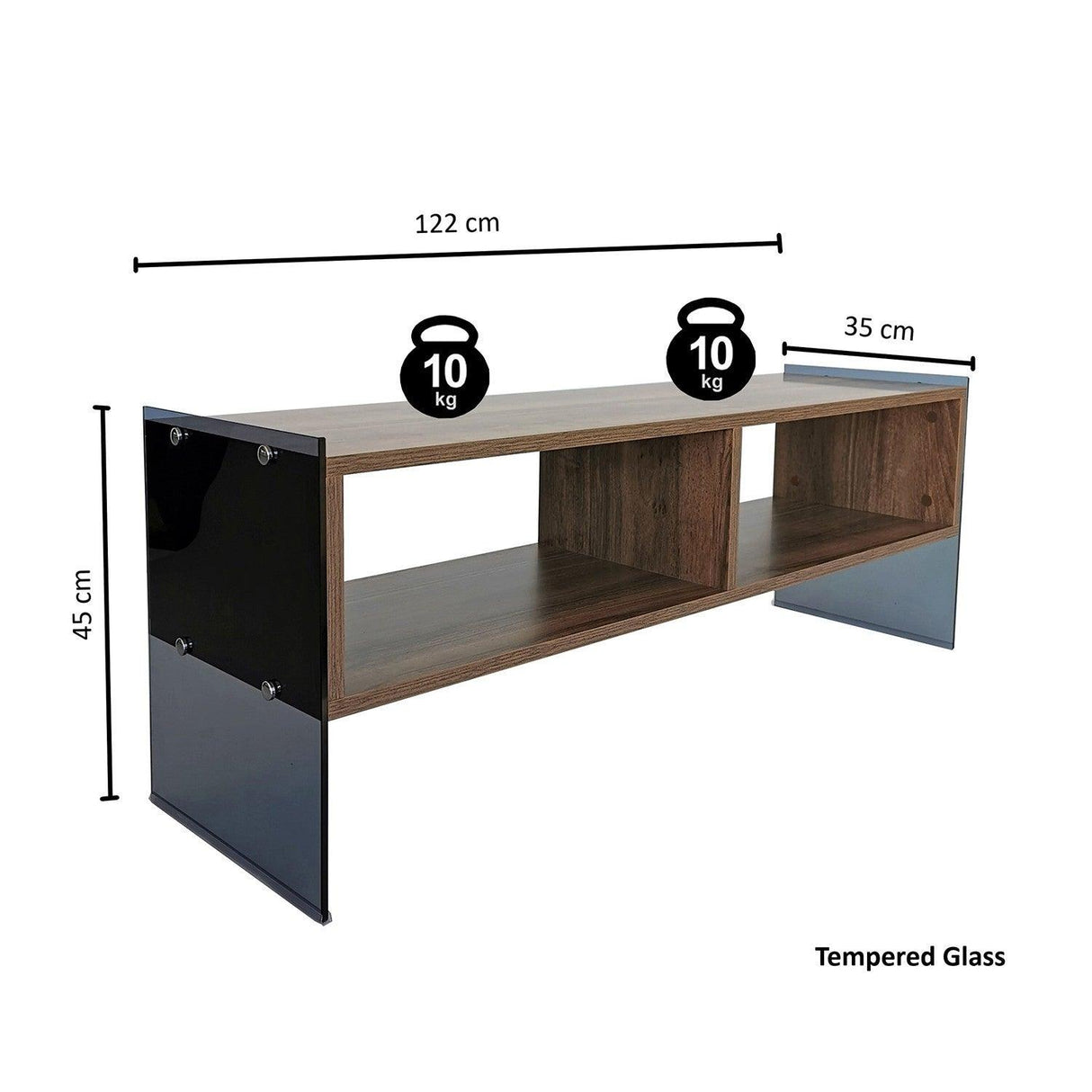 Comoda TV TV405, Nuc, 35x45x120 cm