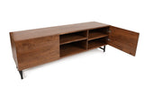 COMODA TV Wood - Walnut, Nuc, 41x50x150 cm