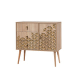 Comoda Verybox - Dresser 1, Sonoma, 90x40x90 cm