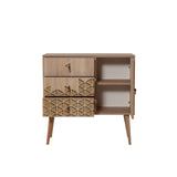 Comoda Verybox - Dresser 1, Sonoma, 90x40x90 cm