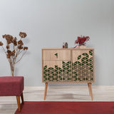 Comoda Verybox - Dresser 2, Stejar Sonoma, 90x40x90 cm