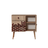 Comoda Verybox - Dresser 3, Sonoma, 90x40x90 cm