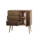 Comoda Verybox - Dresser 5, Sonoma, 90x40x90 cm