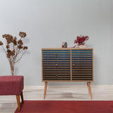 Comoda Verybox - Dresser 7, Sonoma, 90x40x90 cm