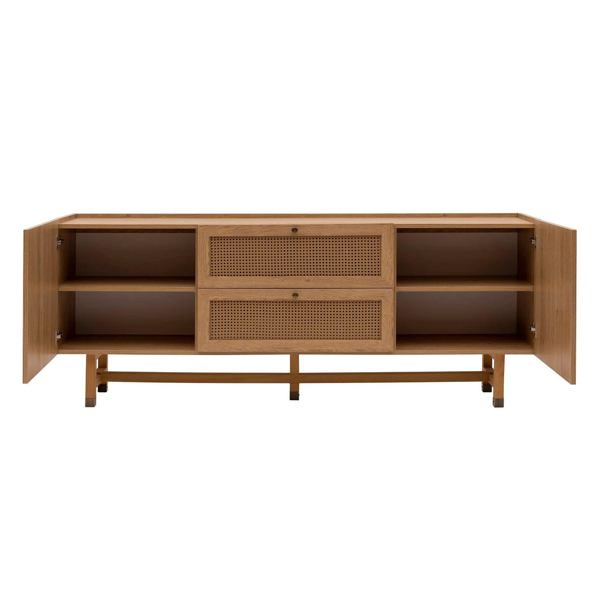 Consolă Madison Console, Stejar, 200x81x45 cm