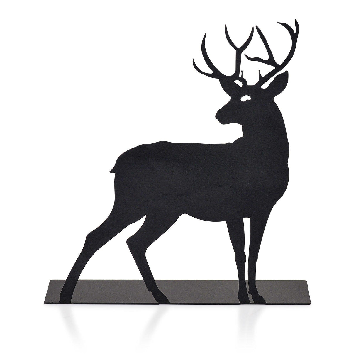 Decorative Object Deer - Black, Negru, 7x20x20 cm