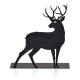 Decorative Object Deer - Black, Negru, 7x20x20 cm