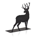 Decorative Object Deer - Black, Negru, 7x20x20 cm