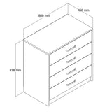 Dulap Grande 3600, Nuc, 80x82x45 cm