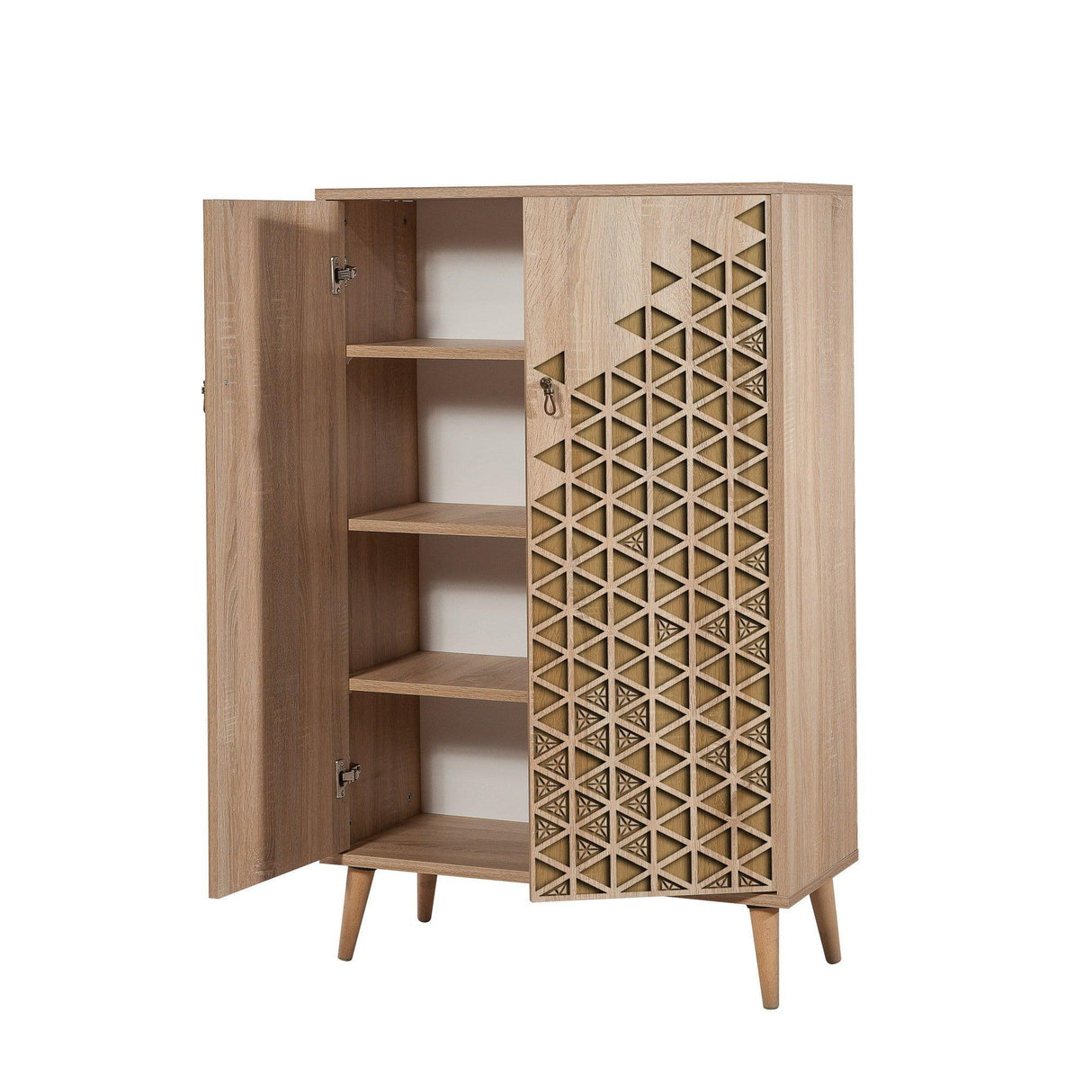 DULAP MULTIFUNCTIONAL Multibox -Multi Purpose Cabinet 1, Stejar Sonoma, 127x36x80 cm