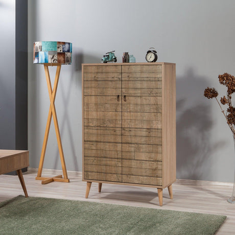 DULAP MULTIFUNCTIONAL Multibox -Multi Purpose Cabinet 12, Stejar Sonoma, 127x36x80 cm