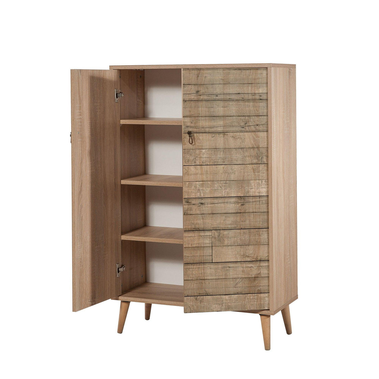 DULAP MULTIFUNCTIONAL Multibox -Multi Purpose Cabinet 12, Stejar Sonoma, 127x36x80 cm