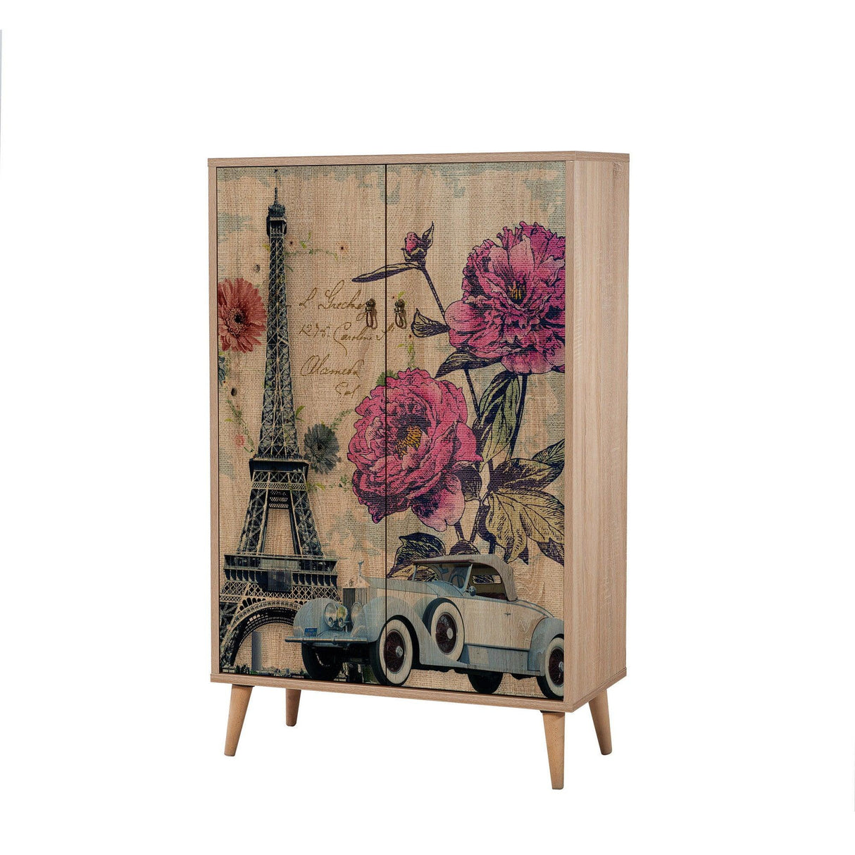 DULAP MULTIFUNCTIONAL Multibox -Multi Purpose Cabinet 14, Stejar Sonoma, 127x36x80 cm