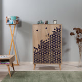 DULAP MULTIFUNCTIONAL Multibox -Multi Purpose Cabinet 4, Stejar Sonoma, 127x36x80 cm