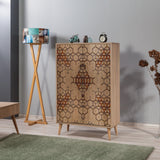 DULAP MULTIFUNCTIONAL Multibox -Multi Purpose Cabinet 9, Stejar Sonoma, 127x36x80 cm