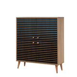 DULAP MULTIFUNCTIONAL MULTİLÜX-120 Multi Purpose Cabinet 8, Crem, 111x36x95 cm