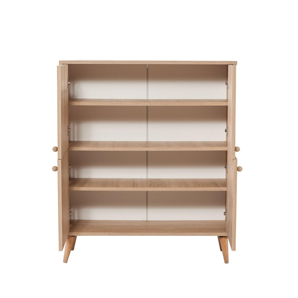 DULAP MULTIFUNCTIONAL MULTİLÜX-120 Multi Purpose Cabinet 8, Crem, 111x36x95 cm