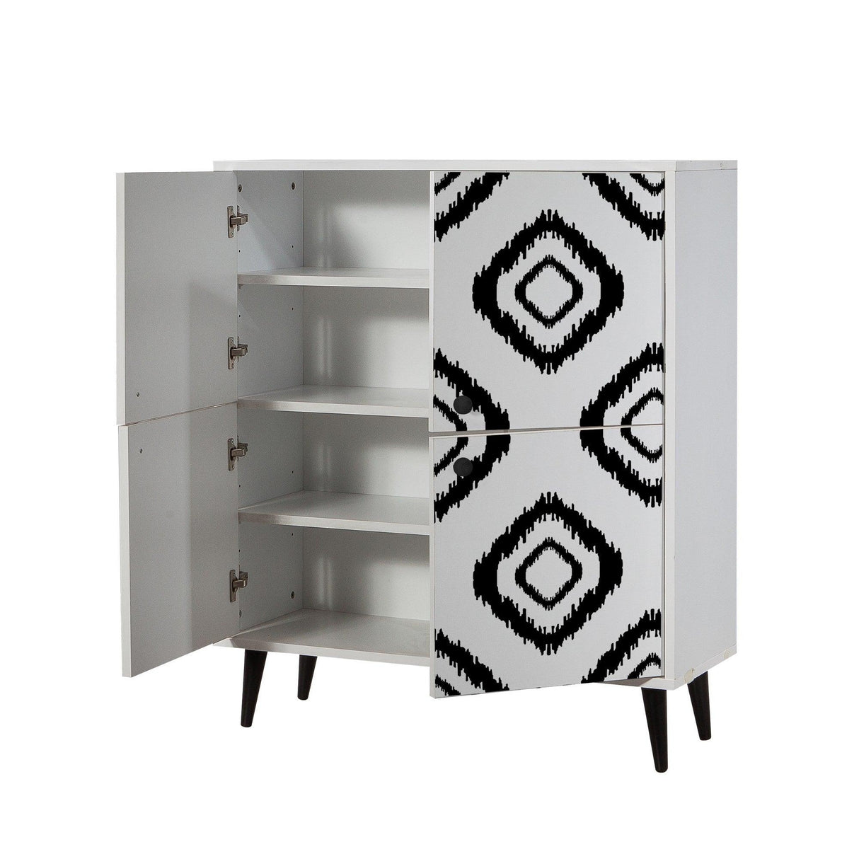 DULAP MULTIFUNCTIONAL Multilüx Multi Purpose Cabinet 2, Alb, 111x36x95 cm