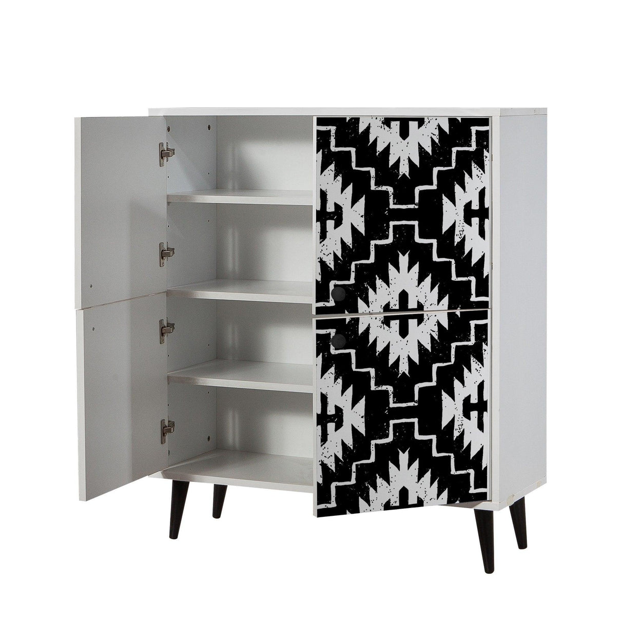 DULAP MULTIFUNCTIONAL Multilüx Multi Purpose Cabinet 4, Alb, 111x36x95 cm