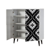 DULAP MULTIFUNCTIONAL Multilüx Multi Purpose Cabinet 4, Alb, 111x36x95 cm